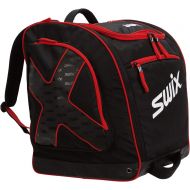 [아마존베스트]Swix Classic Norwegian Tri Pack - Backpack Boot Bag - 5 Compartment - Perfect for Ski or Snowboard Boots, red - Black