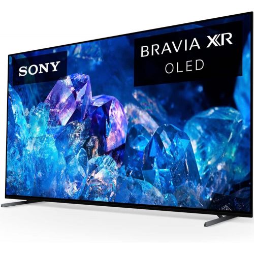 소니 Sony XR65A80K Bravia XR A80K 65 inch 4K HDR OLED Smart TV 2022 Model Bundle with TaskRabbit Installation Services + Deco Mount Wall Mount + HDMI Cables + Surge Adapter