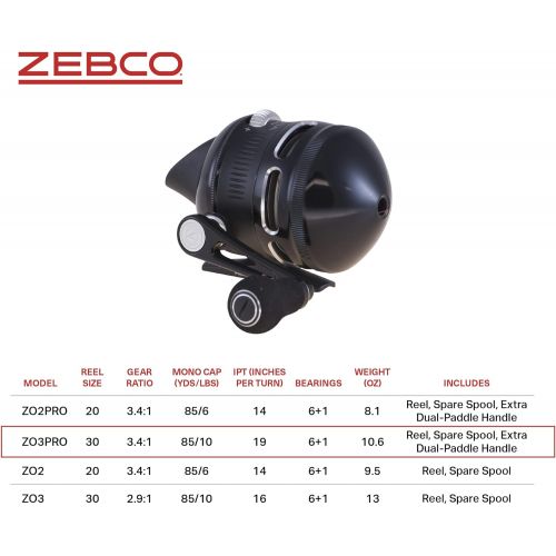  [아마존베스트]Quantum Zebco Omega ZO3PRO Spin Cast Fishing Reel by Zebco