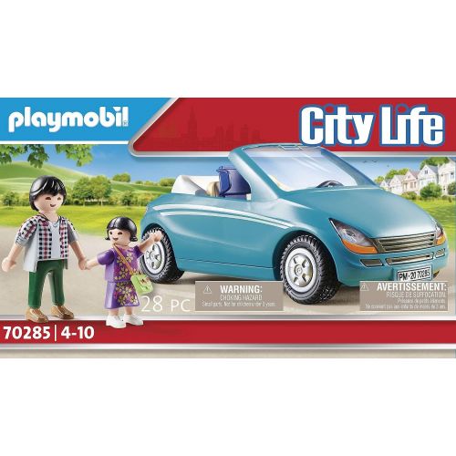 플레이모빌 Playmobil 70285 Dad and Child with Convertible - New 2020