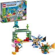 LEGO Minecraft The Guardian Battle Toy Building Set 21180 Underwater Ocean Theme with Minecraft Mobs Figures, Build a Coral Reef, Find Hidden Treasure, Birthday Gifts Idea for Kids, Boys, Girls Age 8+