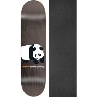 Enjoi Skateboards Peekaboo Panda Grey Skateboard Deck Resin-7-8 x 31.9 with Jessup Black Griptape - Bundle of 2 Items