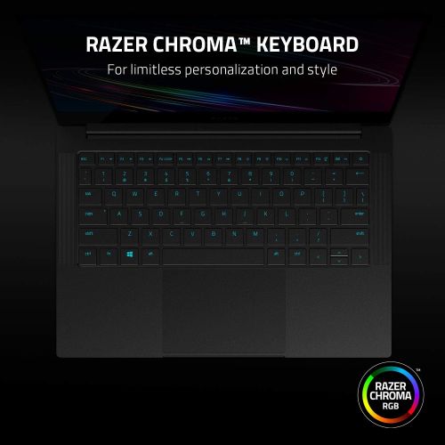 레이저 Razer Blade Stealth 13 Ultrabook Gaming Laptop: Intel Core i7-1065G7 4 Core, NVIDIA GeForce GTX 1650 Ti Max-Q, 13.3 1080p 60Hz, 16GB RAM, 512GB SSD, CNC Aluminum, Chroma RGB, Thund