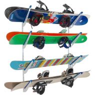StoreYourBoard Snowboard Multi Wall Storage Rack, Home and Garage Mount
