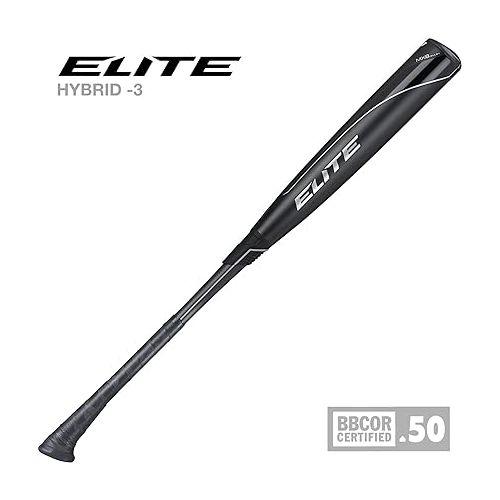  Axe Bat 2020 Elite (-3) BBCOR Baseball Bat / 2-Piece Hybrid