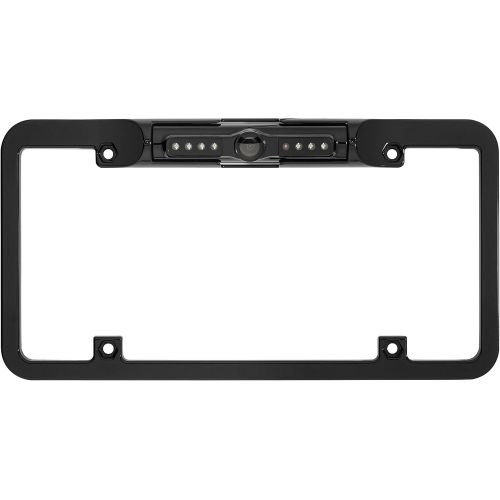  Boyo VTL300CIR Zinc Metal Full Frame License Plate Camera (Black)