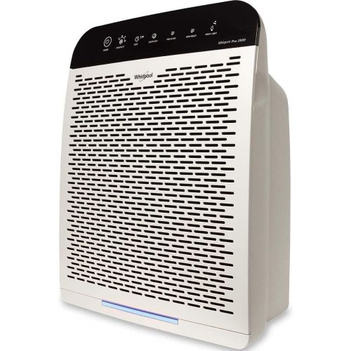  Whirlpool WPPRO2000M Whispure True Hepa Air Purifier, Activated Carbon, 1320 Sq ft, Smart Auto Mode, Ideal For Allergies, Odors, Pet Dander, Mold, Smoke, Wildfire, Germs - Silver