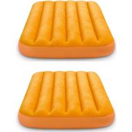 Intex Cozy Kidz Bright & Fun-Colored Inflatable Air Bed w/ Carry Bag (2 Pack)