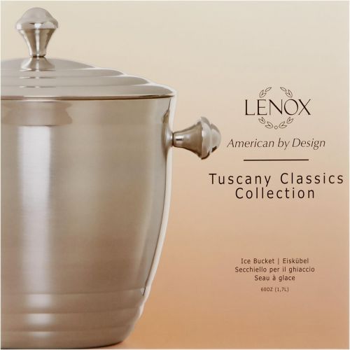 레녹스 Lenox Metal Tuscany Ice Bucket, 3.05 LB