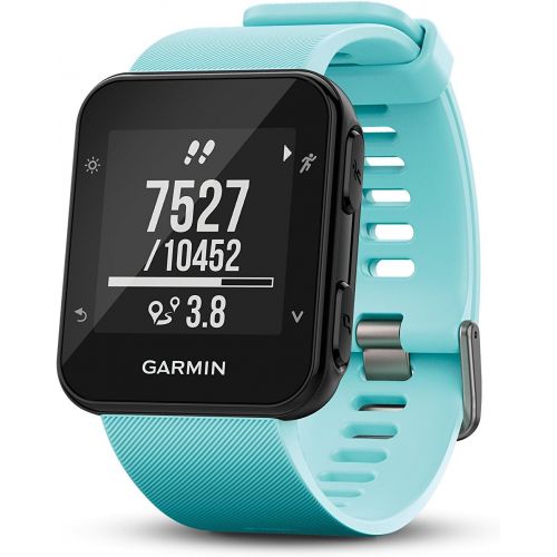 가민 [아마존베스트]Garmin Forerunner 35, Easy-to-Use GPS Running Watch, Frost Blue, 1 (010-01689-02)