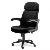 Mayline Group Big & Tall Pivot Arm Chair Black/Fabric