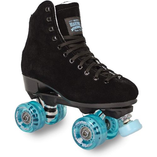  Sure-Grip Boardwalk Black Outdoor Roller Skate - Blue Motion
