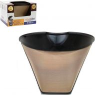 GOLDTONE Reusable No.4 Cone Style KRUPS Reusable Coffee Filter Replaces Your F05342 Permanent Coffee Filter for KRUPS Machines and Brewers