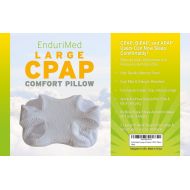 EnduriMed CPAP Pillow - Memory Foam Contour Design Reduces Face Mask Pressure & Air Leaks - 2 Head & Neck Rests For Max Comfort - CPAP, BiPAP & APAP User Supplies - For...