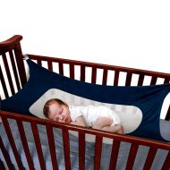 LONYKIBEE Baby Hammock for Nursery Beds Cribs Bedding Crescent Hammocks Blue Absolutely Safety Sleeping Baby Womb Hammocks