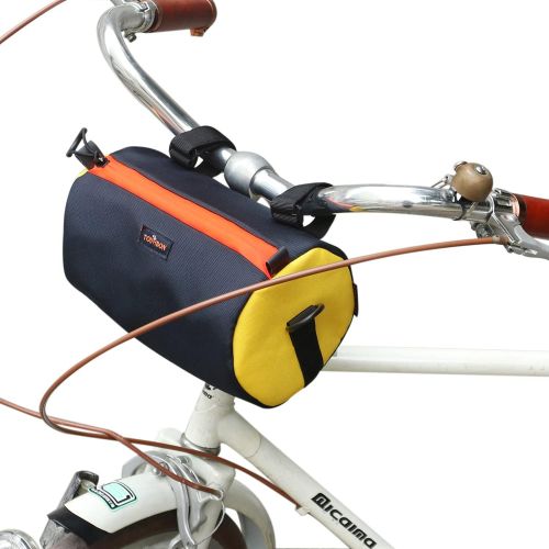  TOURBON Bike Handlebar Bag Bicycle Rear Rack Pannier Saddlebag Cycling Front Frame Pouch Laptop Backpack
