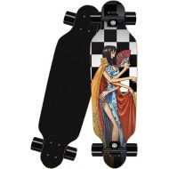 chengnuo Girl Skateboards Standard Mini Longboard 8 Layer Deck Boys 31 Inch Anime ONE Piece Skate Board Professional Complete Skate Board Nico Robin