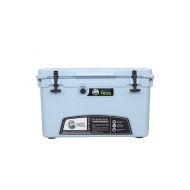 Frosted Frog Light Blue 45 Quart Ice Chest Heavy Duty High Performance Roto-Molded Commercial Grade Insulated Cooler
