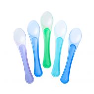 Tommee Tippee Feeding Spoons, 5 Count (Colors will vary)