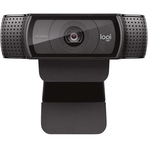 로지텍 Visit the Logitech Store Logitech C920e / C920 HD Webcam, Full HD 1080p Video Calling and Recording, Dual Stereo Audio, Stream Gaming - Black