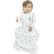 Woolino 4 Season Baby Sleep Bag - 2 Month - 2 Years - Merino Wool Wearable Blanket Gown - Stars