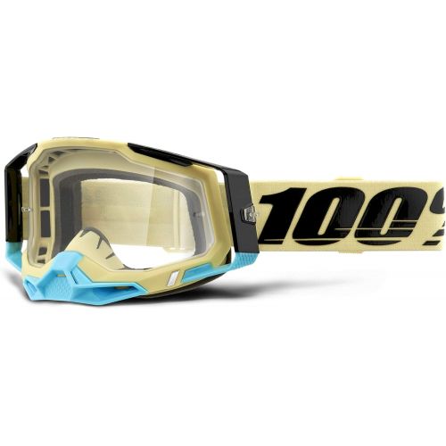  [아마존베스트]100% Racecraft 2 Motocross & Mountain Biking Goggles - MX and Mountain Bike Racing Protective Eyewear