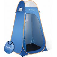 Alpcour Portable Pop Up Tent ? Privacy Tent for Portable Toilet, Shower and Changing Room for Camping and Outdoors ? Spacious, Extra Tall and Waterproof with Utility Accessories -