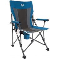 Timber Ridge Camping Chair Ergonomic High Back Support 300lbs with Carry Bag Arm Chair Folding Quad Chair Outdoor Heavy Duty, Padded Armrest, Cup Holder캠핑 의자