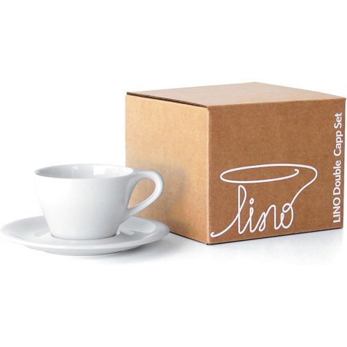  [아마존베스트]notNeutral LINO Double Cappuccino Gift, Set of 2, White