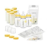 Medela Store and Feed Set | Breast Milk Storage Bottles, Nipples, Breast Milk Storage Bags | BPA-Free
