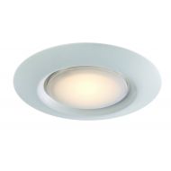 Trans Globe Lighting LED-30021-1 WH Vanowen Indoor White Contemporary Flushmount, 7.5,