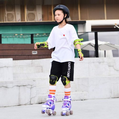  [아마존베스트]Gonex Roller Skates for Girls Kids Boys Women with Light up Wheels and Adjustable Sizes for Indoor Outdoor