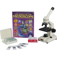 [아마존베스트]AmScope 40X-1000X Student Biological Compound Microscope Turn Key Package