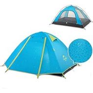 Naturehike Lightweight Backpacking Tent 1/2/3/4 Person 3 Season Ultralight Waterproof Anti-UV Camping Tent, Easy Setup, Large Size for Family, Outdoor, Hiking, Beach, Mountaineerin