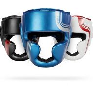 Sanabul Core Series Boxing Headgear for Men and Women | Full-Face Coverage, Impact-Dura Shock Tech, Secure Fit | Elevate Your Protection for Multiple Combat Sports | Boxing Gear