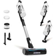 LEVOIT Cordless Vacuum Cleaner, Stick Vac with Tangle-Resistant Design, Up to 50 Minutes, Powerful Suction, Rechargeable, Lightweight, and Versatile for Carpet, Hard Floor, Pet Hair, Black & White