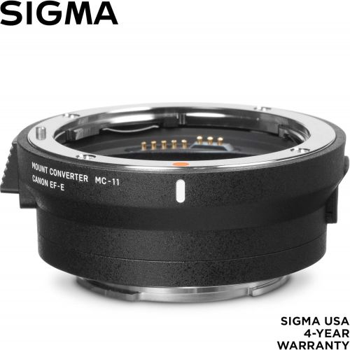  Sigma MC-11 Mount Converter Lens Adapter (Sigma EF-Mount Lenses to Sony E Cameras) with Altura Photo Essential Accessory Bundle