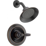 DELTA FAUCET Peerless Claymore Single-Handle Shower Faucet Trim Kit with Single-Spray Shower Head, Oil-Rubbed Bronze PTT188780-OB (Valve Not Included)
