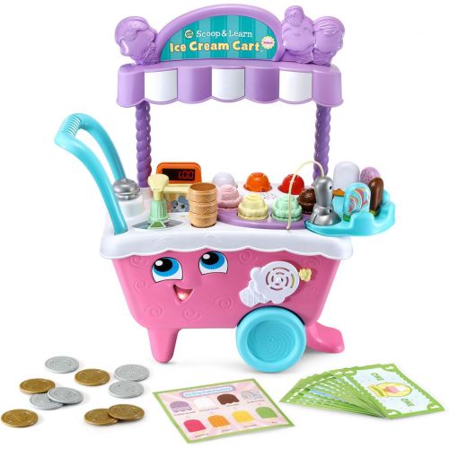  LeapFrog Scoop and Learn Ice Cream Cart Deluxe (Frustration Free Packaging) , Pink