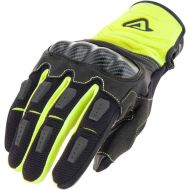 Acerbis Carbon G 30 Dual Fluo Yellow Black Bike Gloves