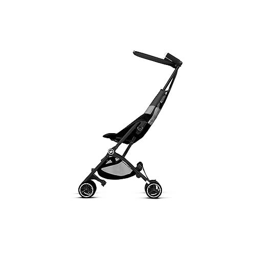  gb Pockit Air All Terrain Ultra Compact Lightweight Travel Stroller with Breathable Fabric in Velvet Black