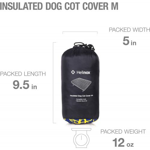  Helinox Dog Cot Warmer Insulation Layer, Medium (35.5 x 23.5)