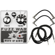 Death by Audio Fuzz War Pedal w/ 3 Cables