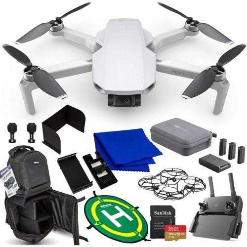 디제이아이 DJI Mavic Mini Portable Drone Quadcopter Fly More Combo Ultimate 128GB Bundle - CP.MA.00000123.01