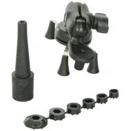 RAM MOUNTS RAM-B-176-A-UN7U Fork Stem Mount with Short Double Socket Arm and Universal X-Grip Cell/iPhone Holder
