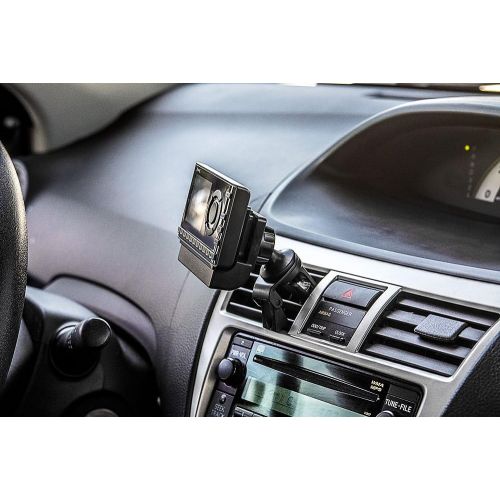  [아마존베스트]Arkon Air Vent Car Mount for Sirius XM Satellite Radios - Single T and AMPS Pattern Compatible Retail Black