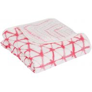 Aden + anais aden + anais Silky Soft Stroller Blanket, 100% Viscose Bamboo Muslin, 4 Layer Lightweight and...