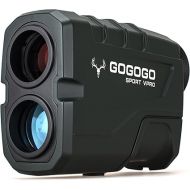 Gogogo Sport Vpro Green Hunting Rangefinder -1200 Yards Laser Range Finder for Hunting and Golf with Speed, Slope, Scan and Normal Measurements, Rechargeable