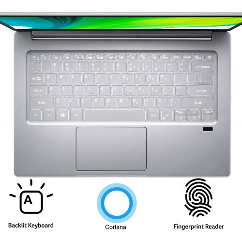 에이서 Acer Swift 3 Thin & Light Laptop, 14 Full HD IPS, AMD Ryzen 5 4500U Hexa Core Processor with Radeon Graphics, 8GB LPDDR4, 256GB NVMe SSD, WiFi 6, Backlit Keyboard, Fingerprint Read