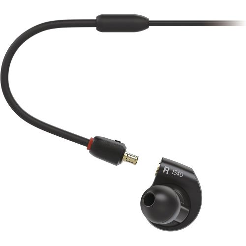 오디오테크니카 Audio-Technica ATH-E40 Professional In-Ear Monitor Headphones